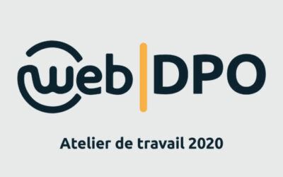 Nouvel atelier de travail pour les utilisateurs de web-DPO