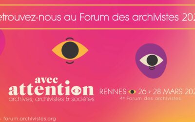 Libriciel SCOP au 4ᵉ Forum des Archivistes à Rennes !